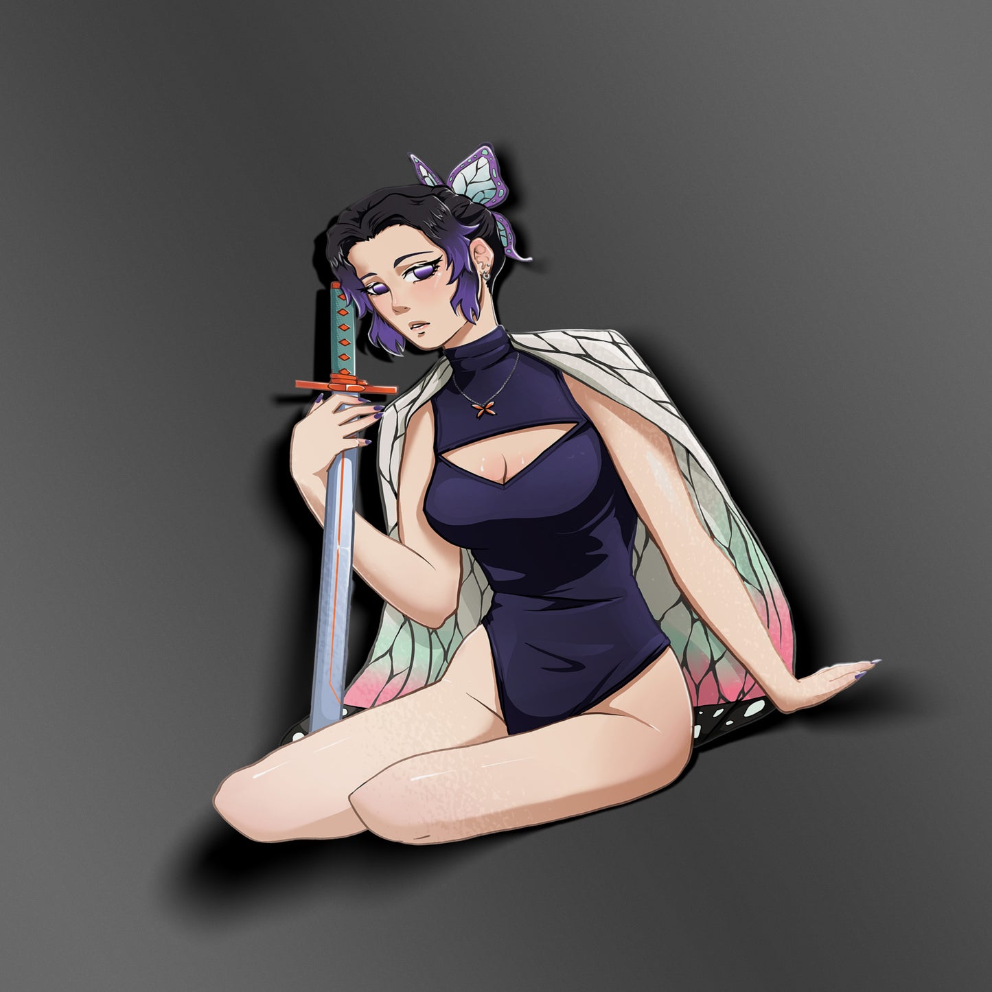 Butterfly Slayer Sticker